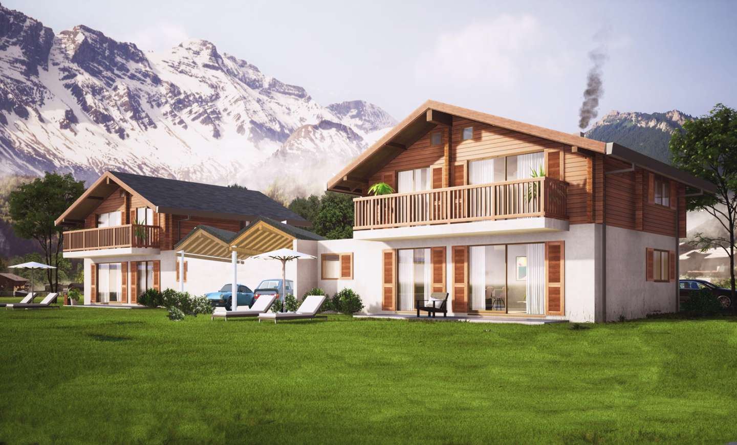 Neubau Obelin, Fieschertal